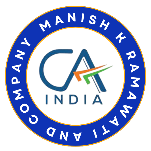 CA Manish Kumar - Chartered Accountant Ranchi Logo
